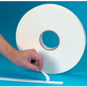 Tape Double-Sided Foam .5"x150' 1/16" White