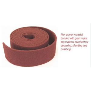 Abrasive Roll 6x30' Maroon Buff & Blend Type GP