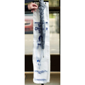 Bag Poly 7x24 0.7Mil Medium Umbrella 1000/CS