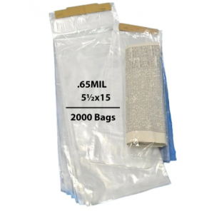 Bag Polypropylene 5.5x15 0.65Mil 2000/CS