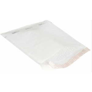 Bag Mailer 9.5x14.5 Bubble White Paper Self Seal 100/CS