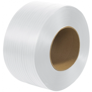 Strapping Polypropylene .375x.024x12900' 300# White 9x8