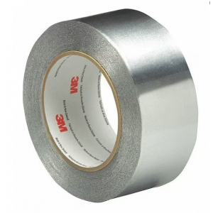 Tape Foil Silver Aluminum 0.25x5yd 4.6 mil Acrylic 24RLS/PKG