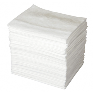 Pad Absorbant 15x19x White Melt Blown 100/CS