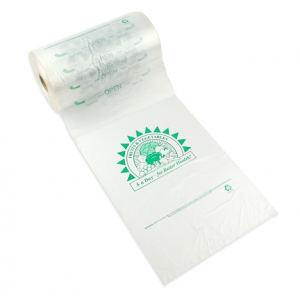 Bag Poly 11x19 0.5Mil HD Produce on Roll w/Print "5 a Day" 825/RL
