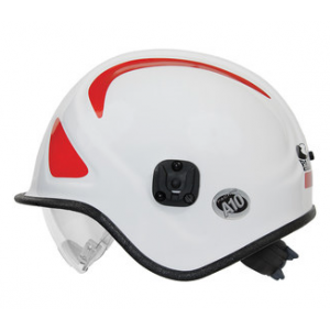 Pacific A10 Ambulance/Paramedic, White, Eye Visor, 3-Pt CS NFPA 1951
