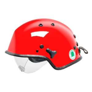 Pacific WR7H Water Rescue w/Release Holes, Red, Eye Visor, 3-Pt CS