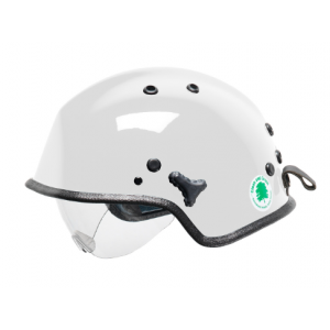Pacific WR7H Water Rescue w/Release Holes, White, Eye Visor, 3-Pt CS