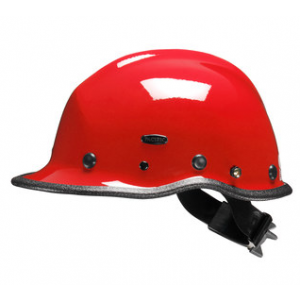 Pacific R5 Rescue, Red, Kevlar Shell, Ratchet, 3-Pt Chin Strap