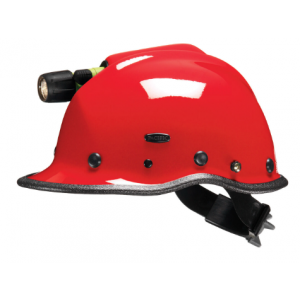 Pacific R5T Rescue w/ Light Holder, Red, Ratchet, 3-Pt Chin Strap