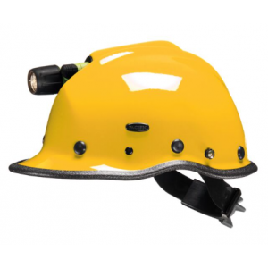 Pacific R5T Rescue w/ Light Holder, Yellow, Ratchet, 3-Pt Chin Strap