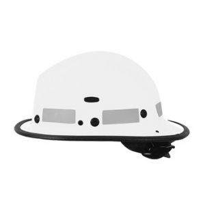Pacific BR5, White Kevlar, Ratchet, Nomex 2-Pt Chin Strap, NFPA 1977