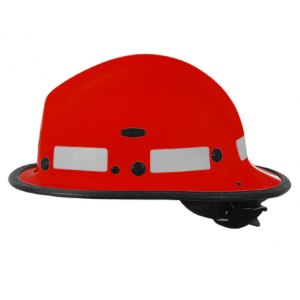 Pacific BR5, Red Kevlar, Ratchet, Nomex 2-Pt Chin Strap, NFPA 1977