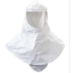 Hood Tyvek w/ Faceshield & Inner Shroud 10/CS