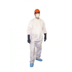 Coverall Polypro w/Elastic Wrist&Ankle Zipper 2XL 25/cs