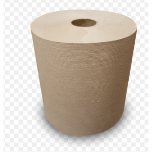 Towel Roll 8x800' Brown 2" Core 6RL/CS 55/PLT