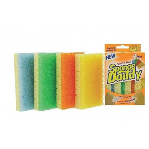 Sponge Daddy 4-Pack Scratch Free