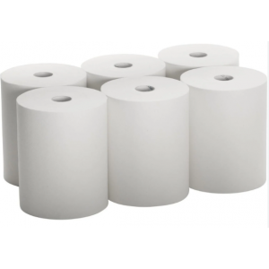 Towel Roll 10x700 White Plus 10' Touchless 6/RL/CS