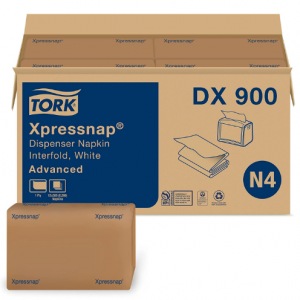 Napkins Xpressnap 9x13 White 500/PK 6000/CS