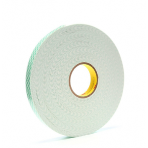 Tape Double-Sided Foam 1x36yd 1/16" 9/RL/CS