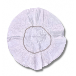 Bouffant Cap 21" White Tyvek 50/BG 5/BG/CS