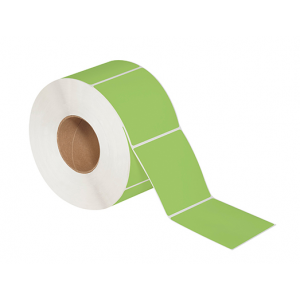 Label Thermal Transfer 4x4 3in Core Green 1500/RL 4/CS