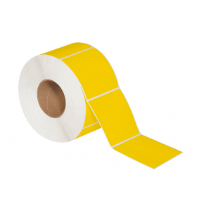 Label Thermal Transfer 4x4 3in Core Yellow 1500/RL 4/CS