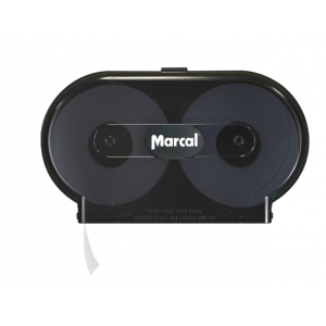 Dispenser Twin Jumbo Tissue Roll 20.5x11.5x4.825 Smoke Black 4/CS