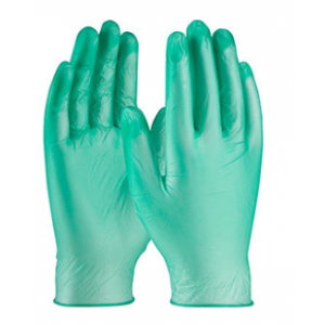 Ambi-Dex Disposable Vinyl, Ind Grade, Grn, Powdered, 6 Mil, 300/bg