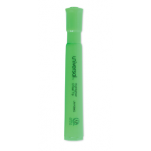 Highlighter Chisel Tip Flourescent Green 12/BX