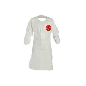Apron Laminated Tyvek Chemical Protection 25/CS