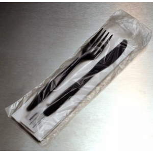 Bag Poly 3.25x10 0.5Mil HD Silverware - Flat Pack 2000/CS