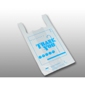 Bag Poly 11.5x21.5 0.5Mil Thank You Printed T-Shirt (white) 1000/CS