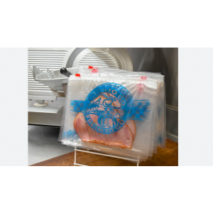 Bag Poly 10.5x8 1Mil Slide Seal Saddle Pack w/Print "Fresh to Go" 1000/CS