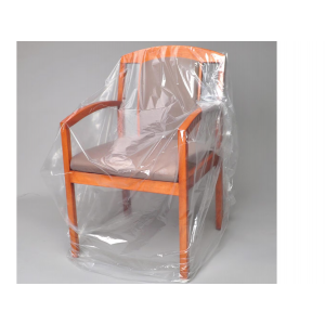 Bag Poly Gusset 28x17x142 1Mil Clear Sofa Cover 250/RL