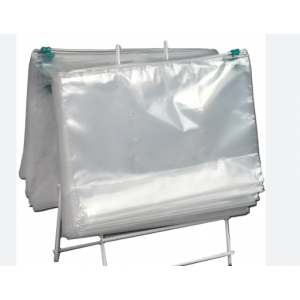 Bag Poly 11x7 1.5Mil Vented Slide Seal 500/CS