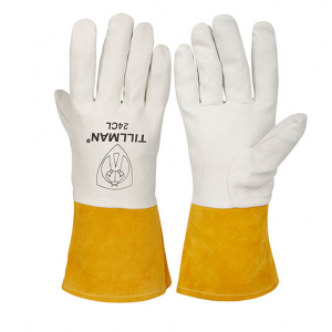 Glove Tillman Welding Glove 24C Cowhide Cuff LG 4in L Straight Cuff 6PR/BX