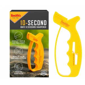 Knife and Scissors Sharpener 10-Sec Right & Left Yellow 1/EA
