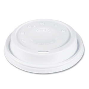 Lid Paper Hot Cup fit 12-24oz White 1000/CS