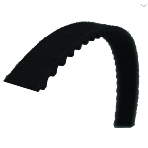 Belt 9x6x1 Black Neoprene Single Sided Tooth Count 160 1/EA