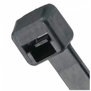 Cable Tie 8" Nylon Black, 6/6, 18 lb Strength,1000/PKG