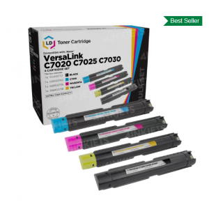 Compatible Xerox Set of 4 Extra High Capacity Toner Cartridges