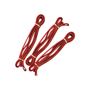 Pallet 92"x.75 Red Crepe Bands 12/BG