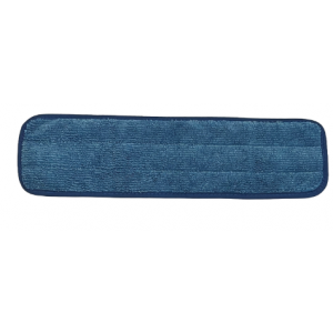 Mop Flat Microfiber Low Nap Velcro Blue