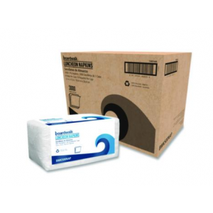 Napkin Lunch 12x12 1 Ply White 3000/CS