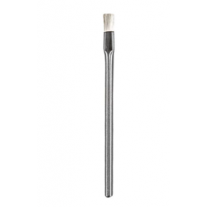 Brush 3.5x.13" Cleanroom Safe SS/Statigo9 Bristles Silver 1/EA