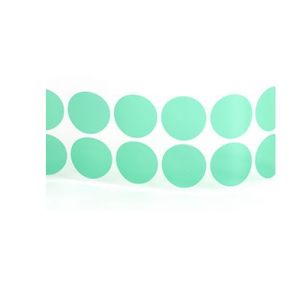 Circle Polyester DC .750 3.5Mil Green w/ liner 1000/Roll