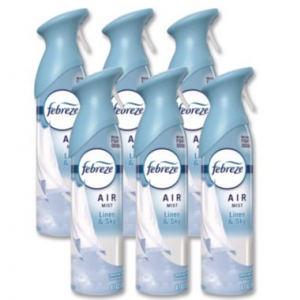 Air Freshener Linen and Sky 8.1 oz Aerosol Spray, Febreze 6/CS