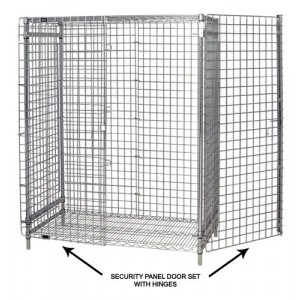 Security Panel Doors 36" x 24" x 60"