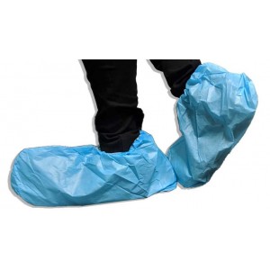 Shoe Covers Microporous 7" PVC Sole Large 50/BG 6/CS